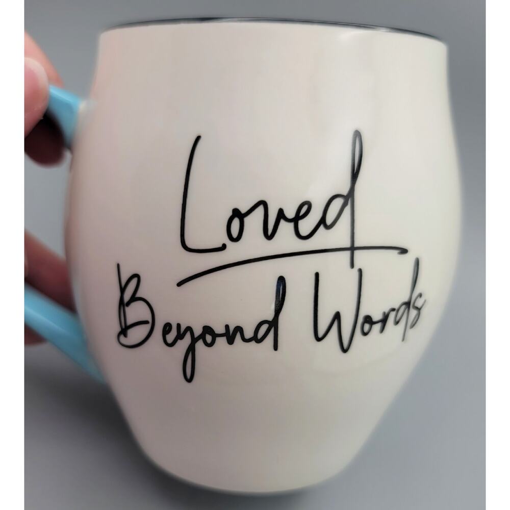 Lighthouse Christian Products LOVED BEYOND WORDS Coffee Mug Ephesians 3:19 - Picture 10 of 11